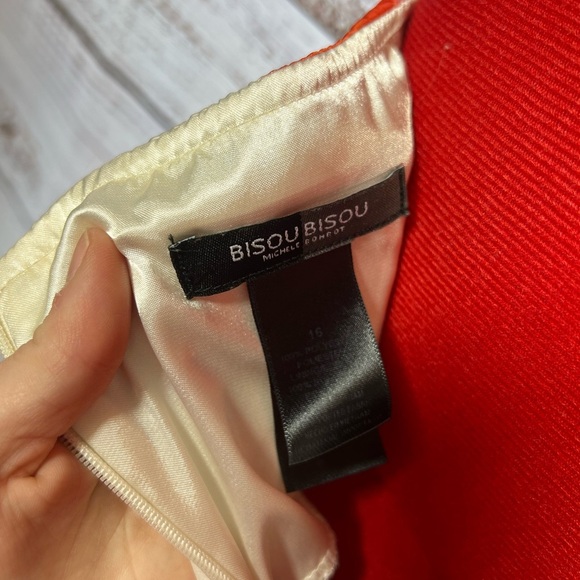 Bisou Bisou Cream and Red Halter Sundress - Picture 7 of 7